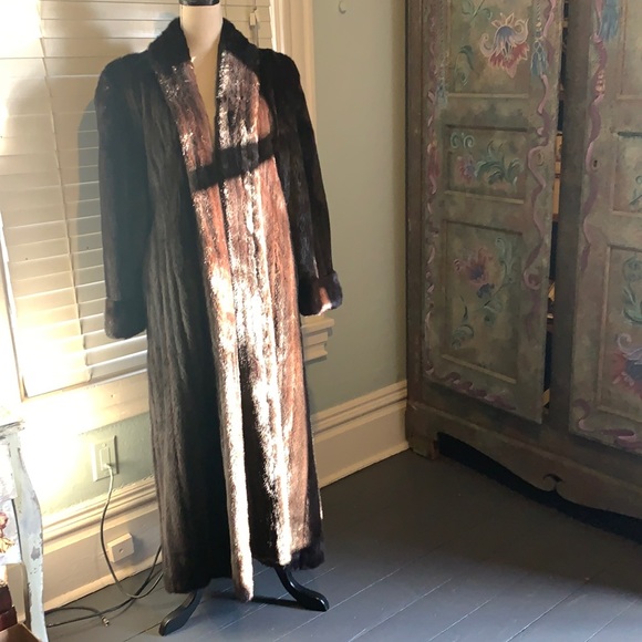 Full length vintage mink coat by Maximilian AltaModa at Bloomingdales - Picture 1 of 16